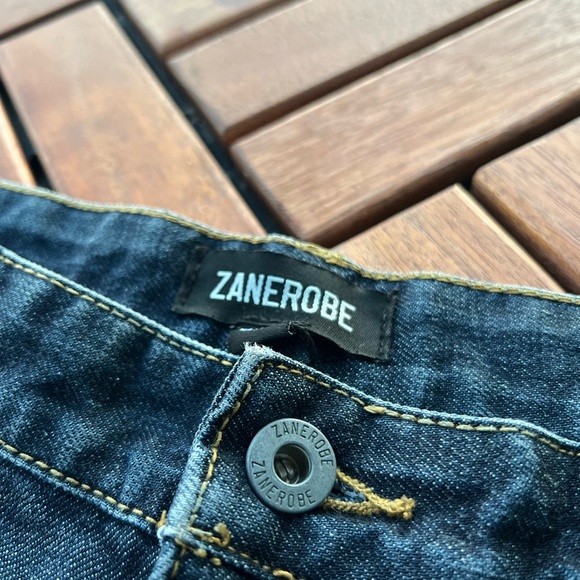 Zanerobe Dark Blue Men's Jeans - Low Blow Denim - Picture 6 of 10